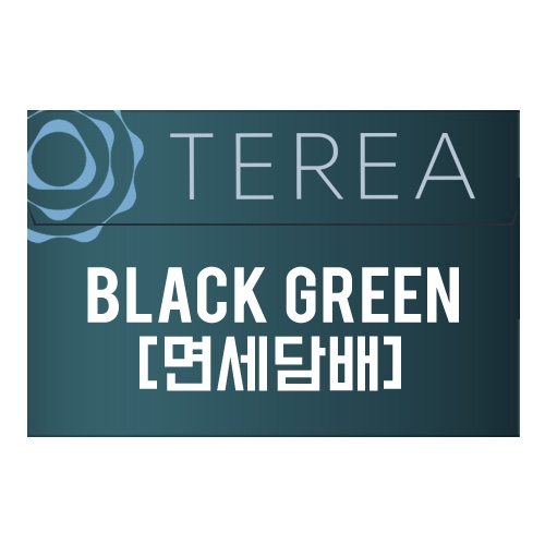 [면세담배] TEREA BLACK GREEN