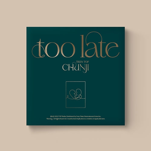 천지 (TEEN TOP) - 1st Single [too late]